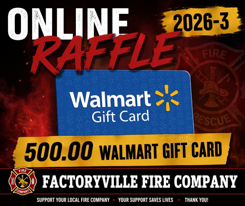 Online Raffle - Walmart Gift Card
