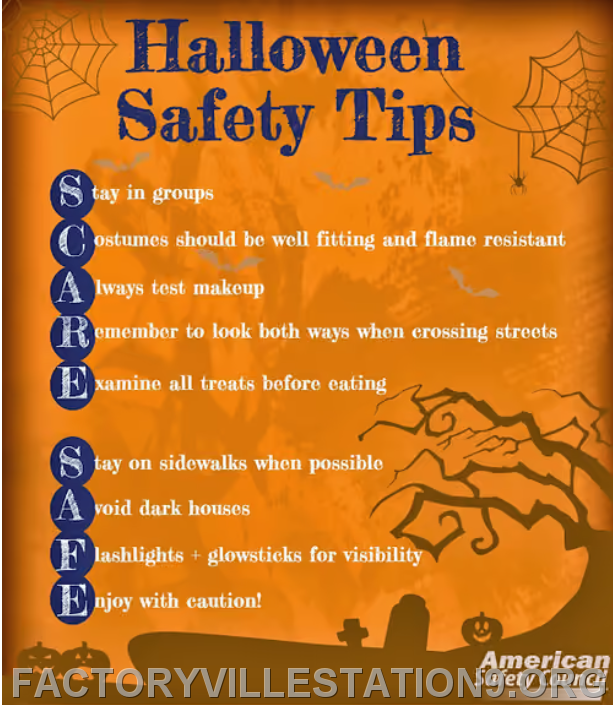 Photo: Be Safe Trick-or-Treating Tomorrow!