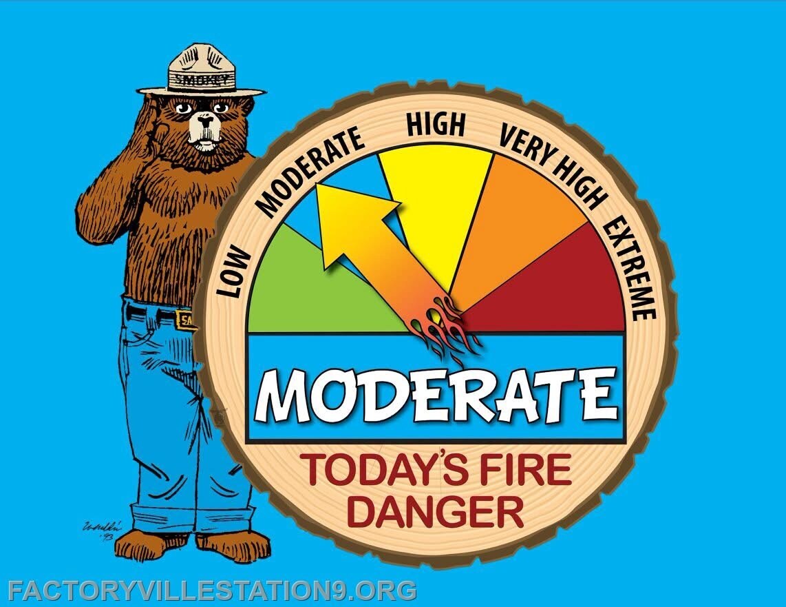 Photo: Forest Fire Danger Wednesday, October 28th, 2026